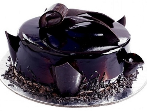 Dark Chocolate Cake Design