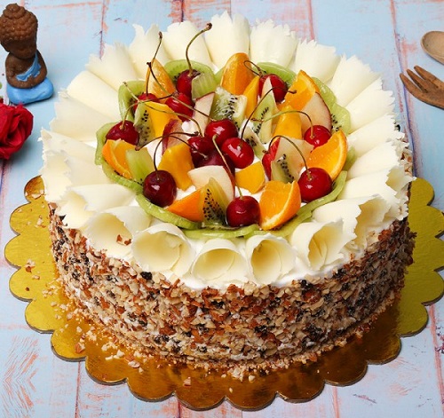 fruit cake design 
