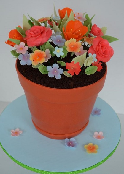 unique cake design for wife birthday 