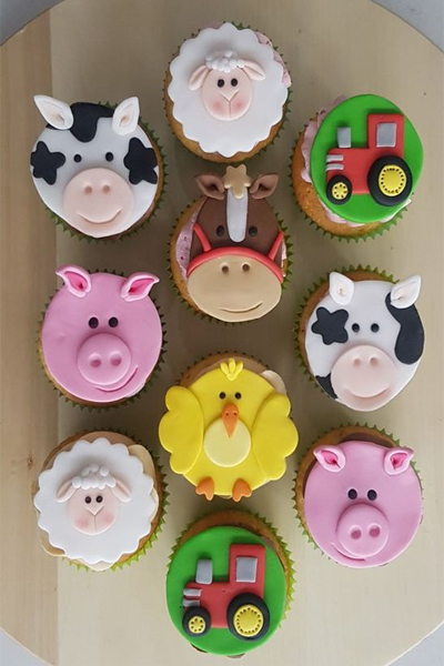Fondant Cupcakes For Kids