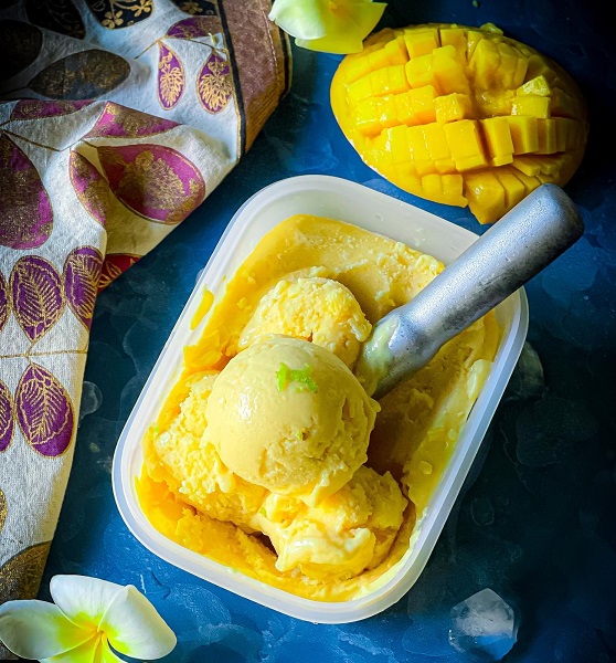 Mango Yogurt Ice Cream