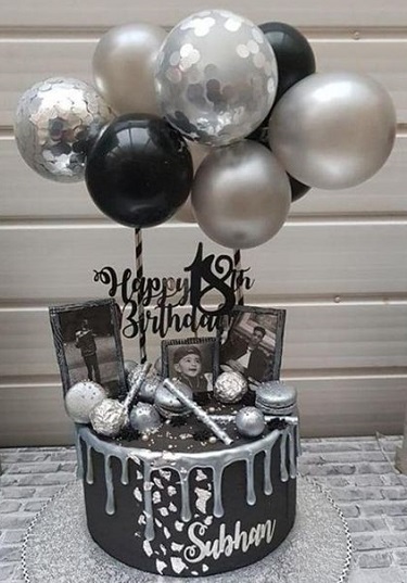 Photo Cake For 18th Birthday