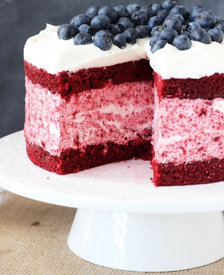 red velvet cake new design 
