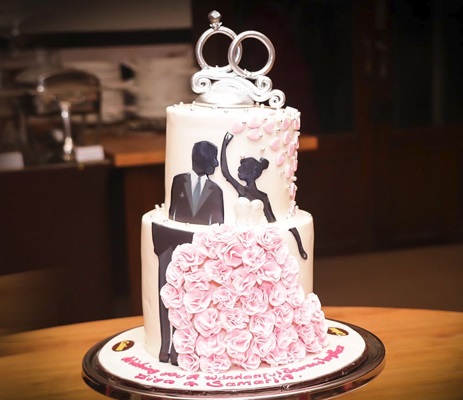 Ring Wedding Cake Design