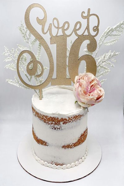 Semi Nude Cake For 16th Birthday