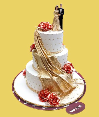 indian wedding cake designs 