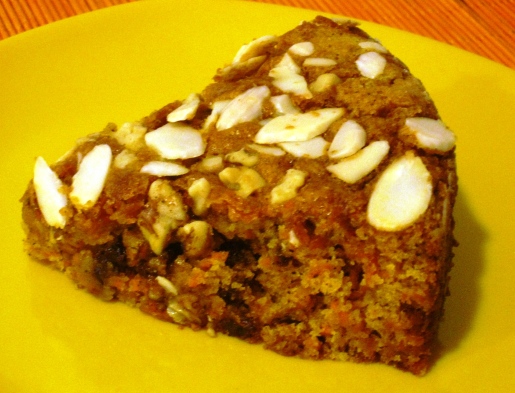 eggless carrot cake recipe2