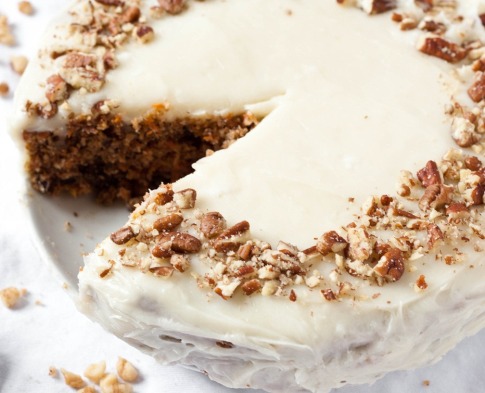 eggless carrot cake recipe6