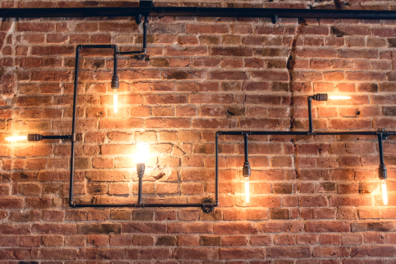 Rustic Brick Wall