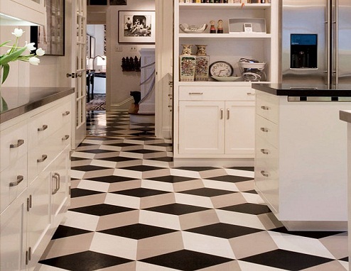 3D Technology Kitchen Tiles Designs