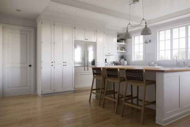 Stylish U-shaped Kitchen