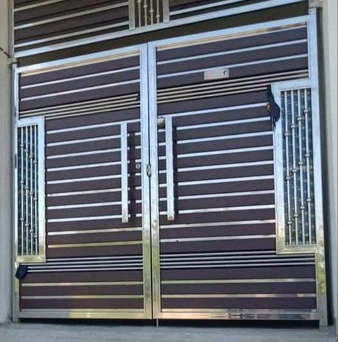 High-raised Steel Garage Gate