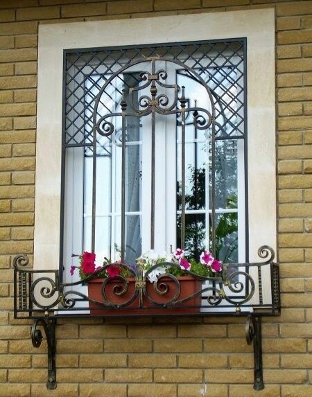 Vintage Window Grill Design