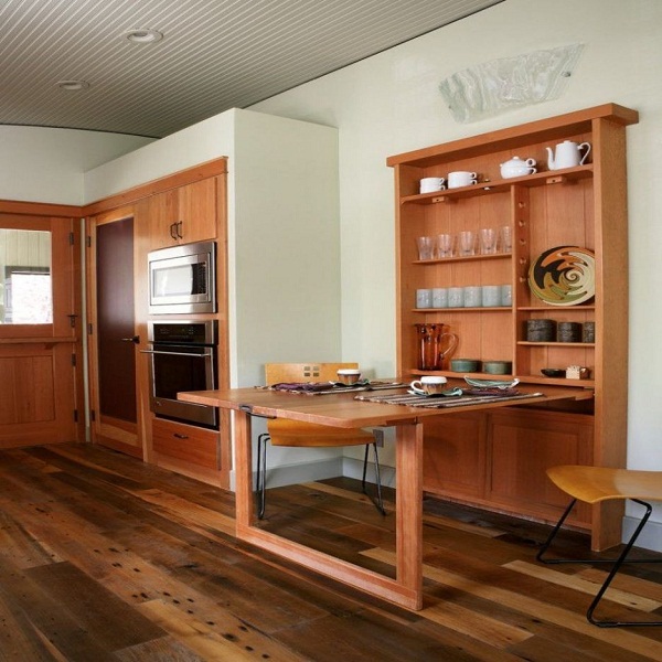 Wall Mounted Foldable Dining Table