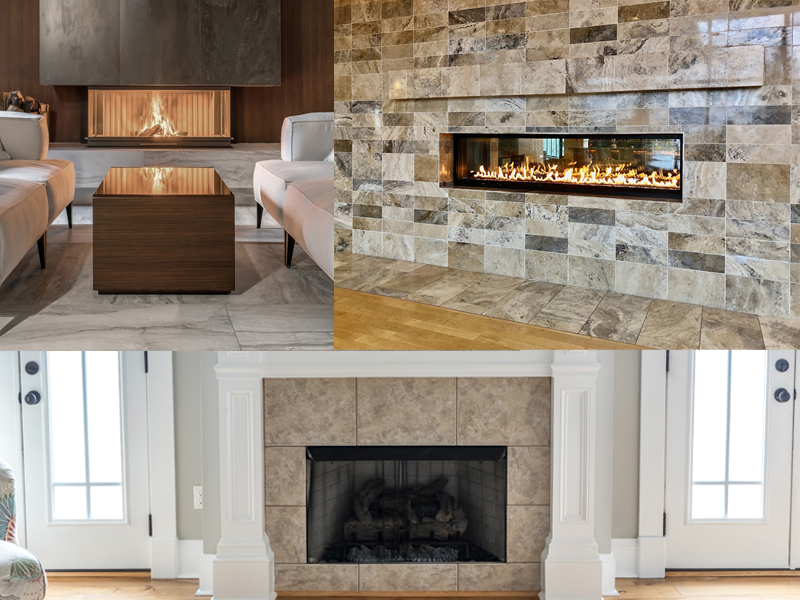 Fireplace Tiles Designs Ideas