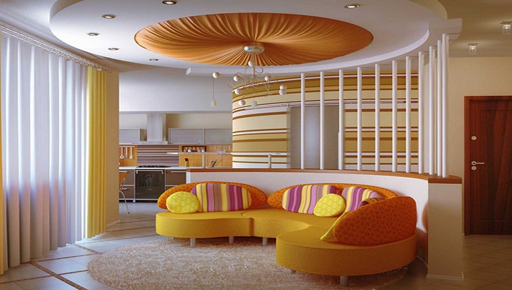 Decorative Ceiling Pop Design Small Hall