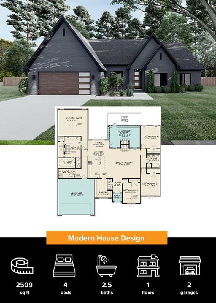 New Age European Style Home
