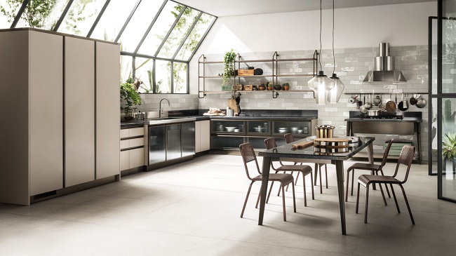 Industrial Italian Kitchen Design