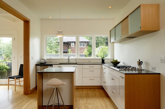 Open Kitchen Wall Design