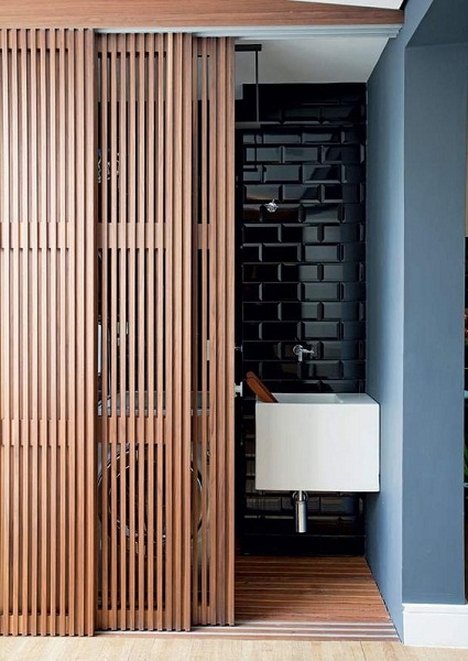 Sliding Room Divider Design