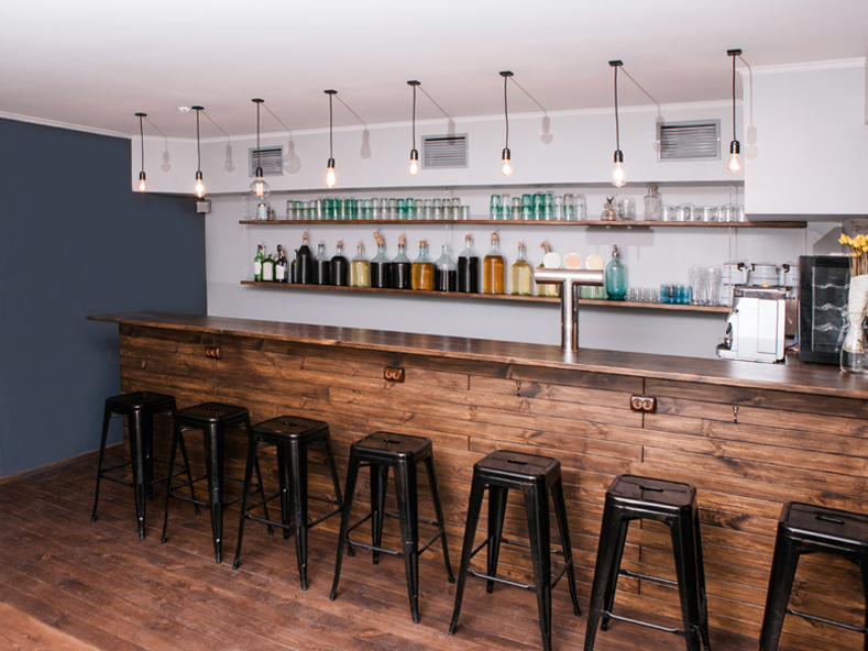 Wooden Bar