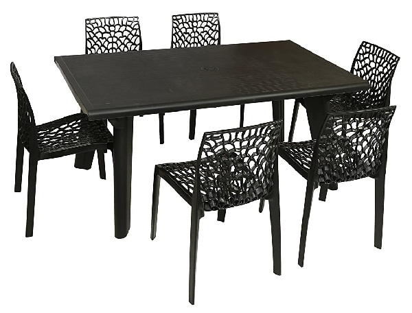 Plastic Dining Table Set