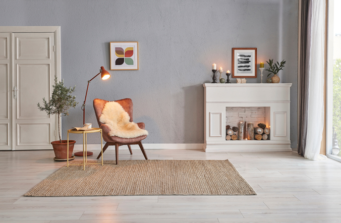 Stylish Fireplace