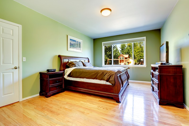Forest Green Bedroom Idea