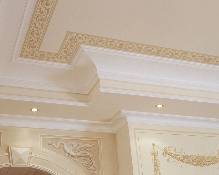 Artistic Pop Ceiling Border For Hall