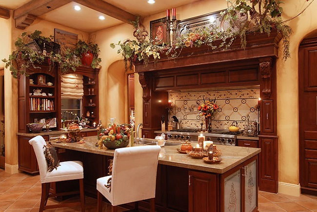 Italian Style Kitchen Décor