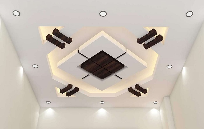 Pop Ceiling Design For Square Shaped Hall
