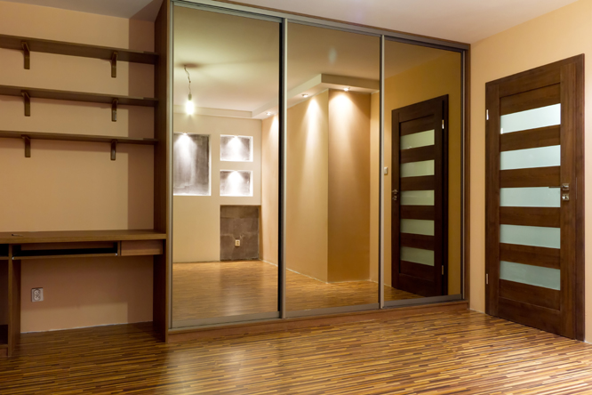 Glass Wardrobe Idea