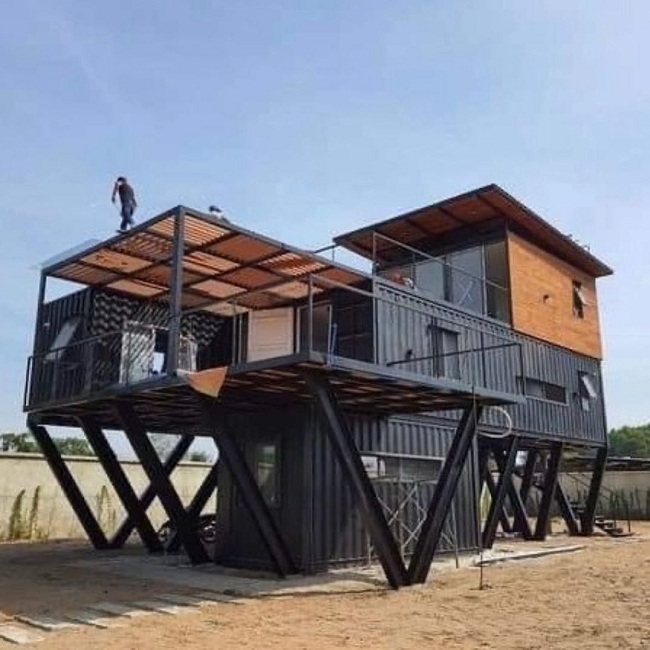 Rustic Container Office Designs
