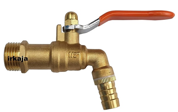 Stainless Brass Traditional Washing Machine Tap