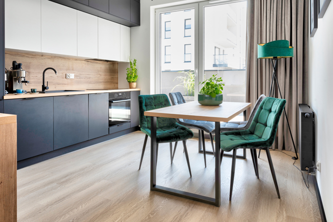 Contemporary Style Dining Room