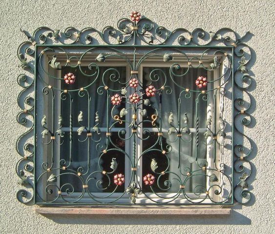 Wrought Iron Window Grills