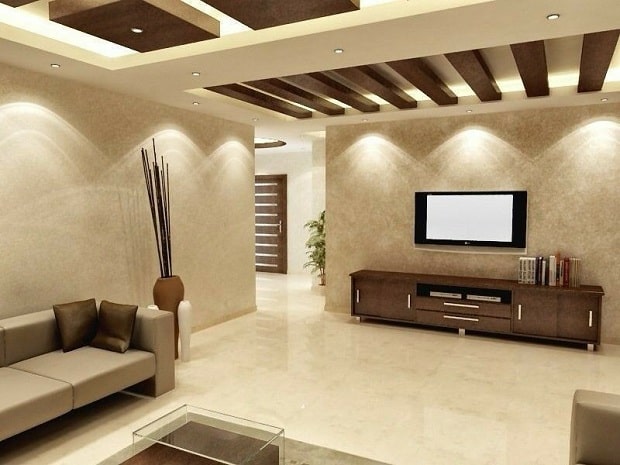 PVC Ceiling Design For Drawing Room