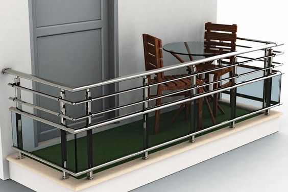 Balcony Steel Railing Design