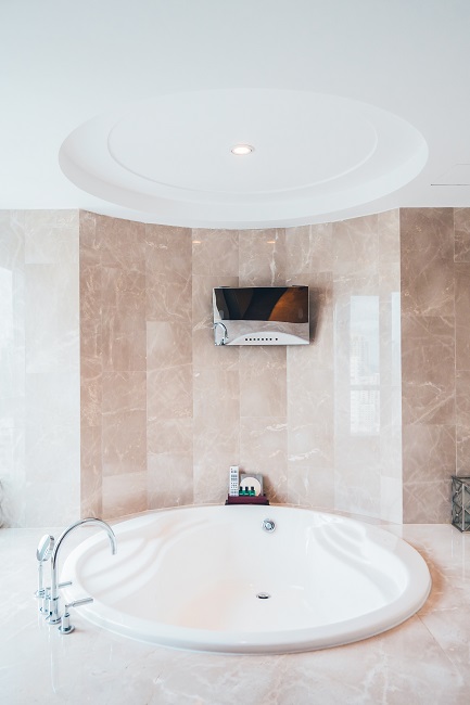 Simple Pop Design for Bathroom