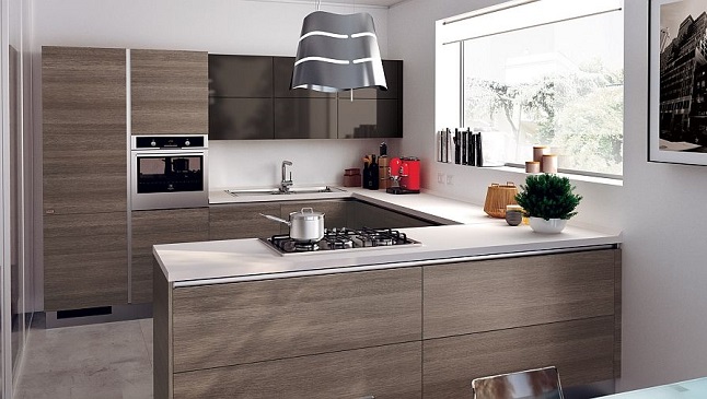 Italian Kitchen Design for Small Space