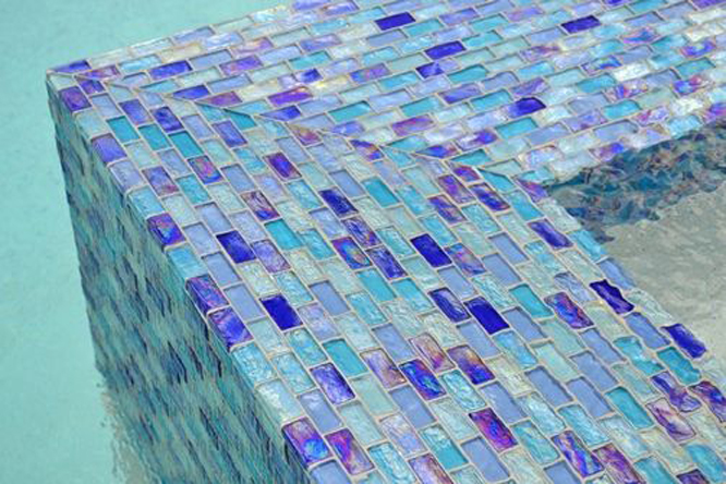 Multi Colored Tile Design