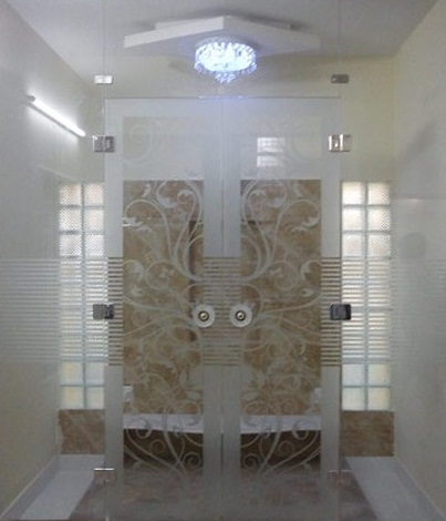 Stylish Glass Doors For Pooja Room