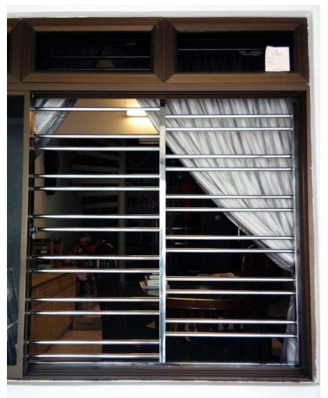 Stainless Steel Window Grill
