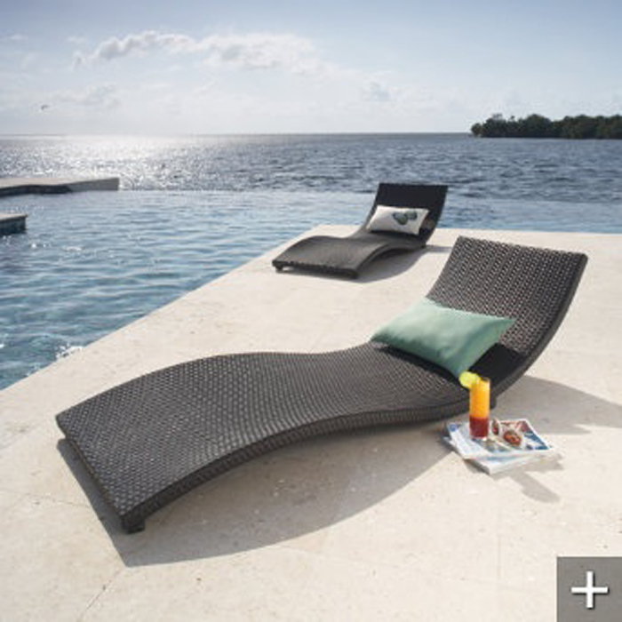 Sleek And Modern Outdoor Lounge Chair