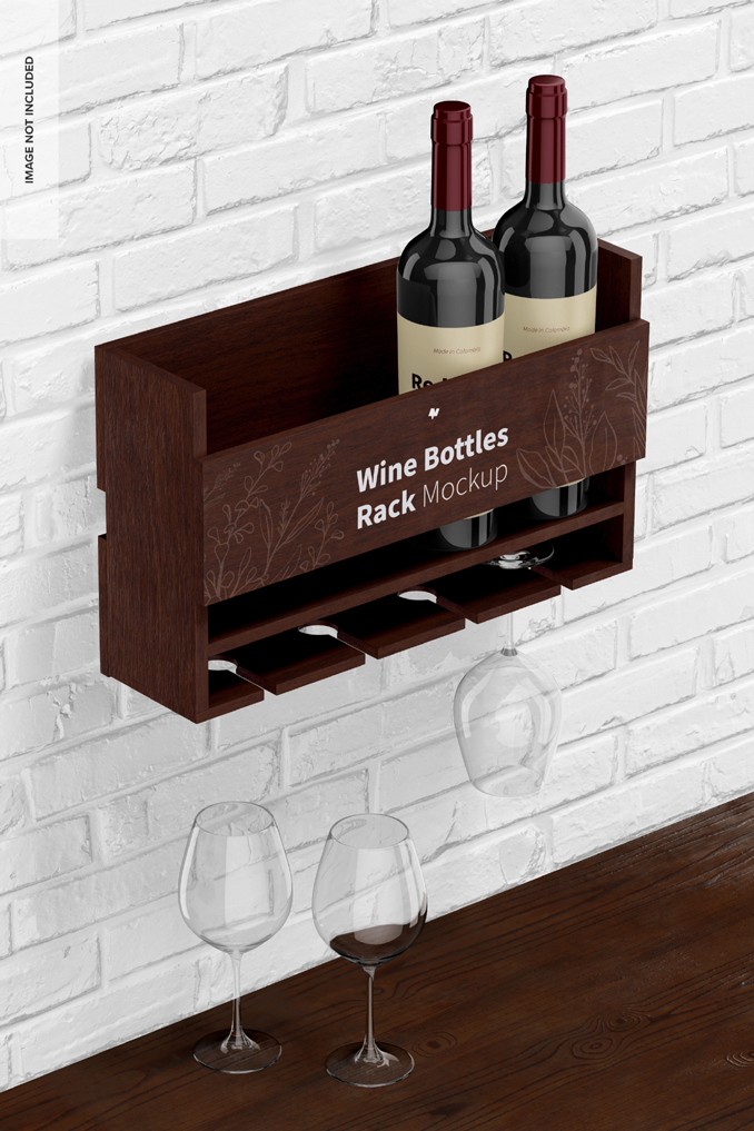 Wine Bottle Holder Idea