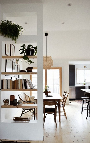 Book Shelf Room Divider
