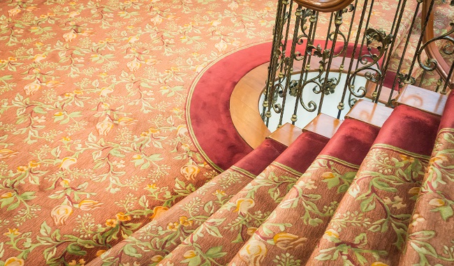 Floral Grandeur on Steps