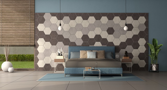 Modern Bedroom Wall Tiles Design