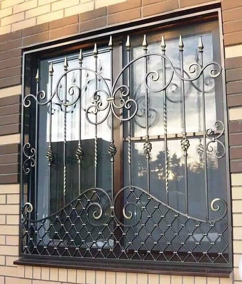 Decorative Window Grill Design