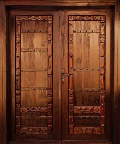 Wooden door designs 8